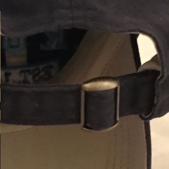 Anvil Aruba One Happy Island Navy Blue Baseball Hat - Picture 11 of 12